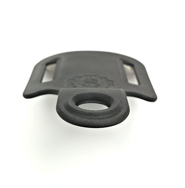 Highlander swivel pivot plate for the leg strap